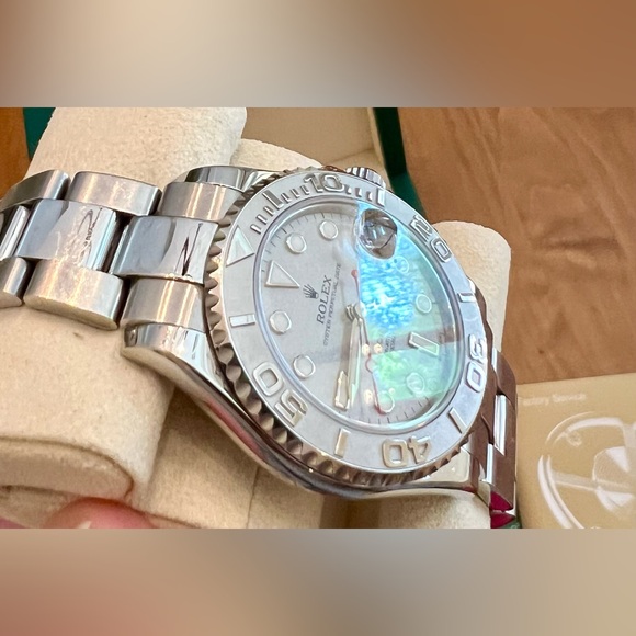 Rolex 2015 Oyster Perpetual Yacht- Master Platinum - Picture 3 of 10